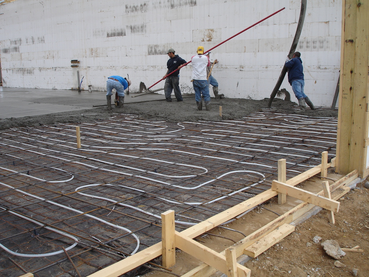 ICF Building with Radiant Heat
