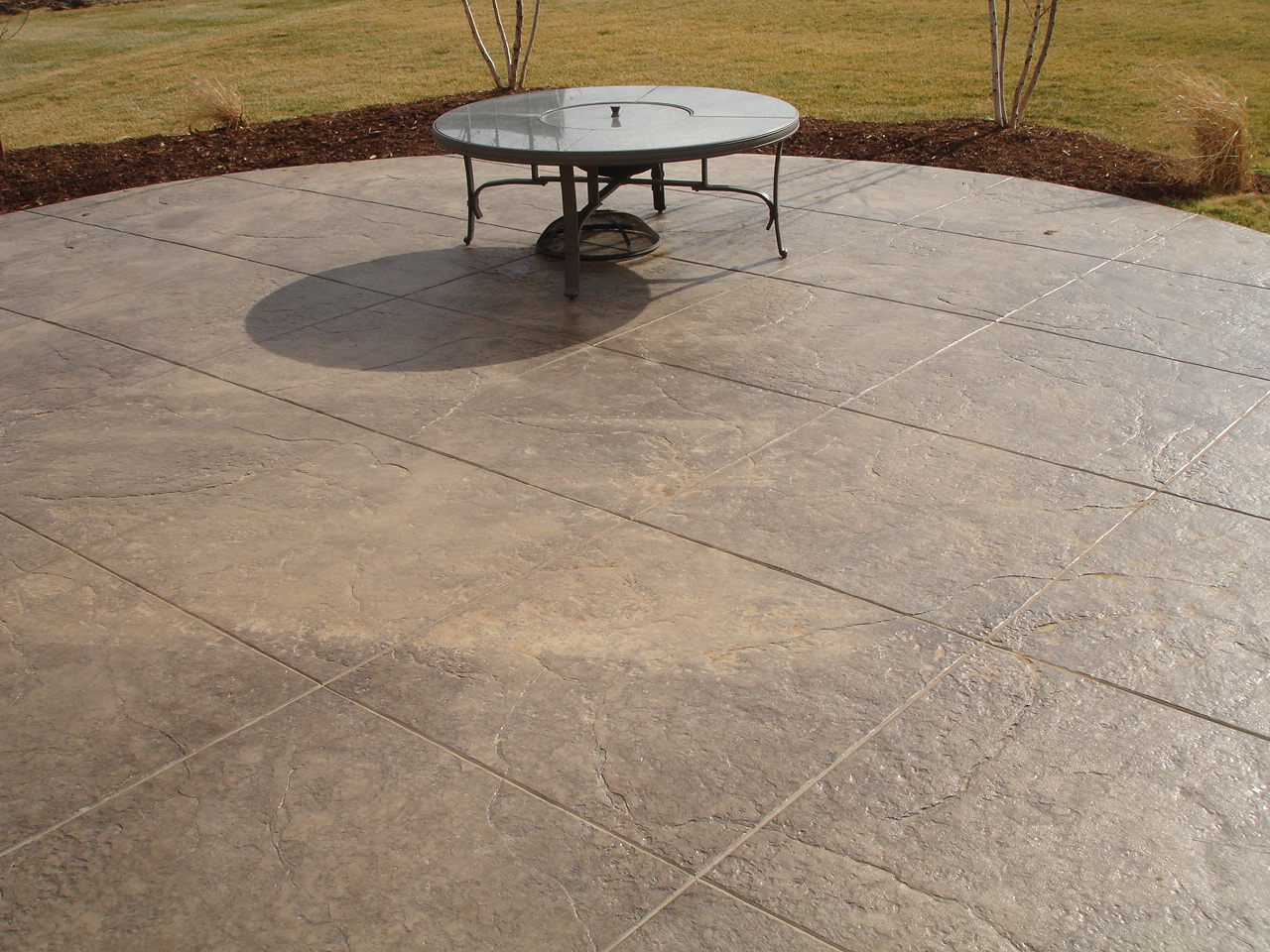 Decorative Concrete Patio